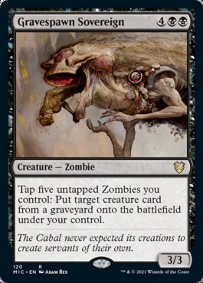 Gravespawn Sovereign [Innistrad: Midnight Hunt Commander] | Gate City Games LLC