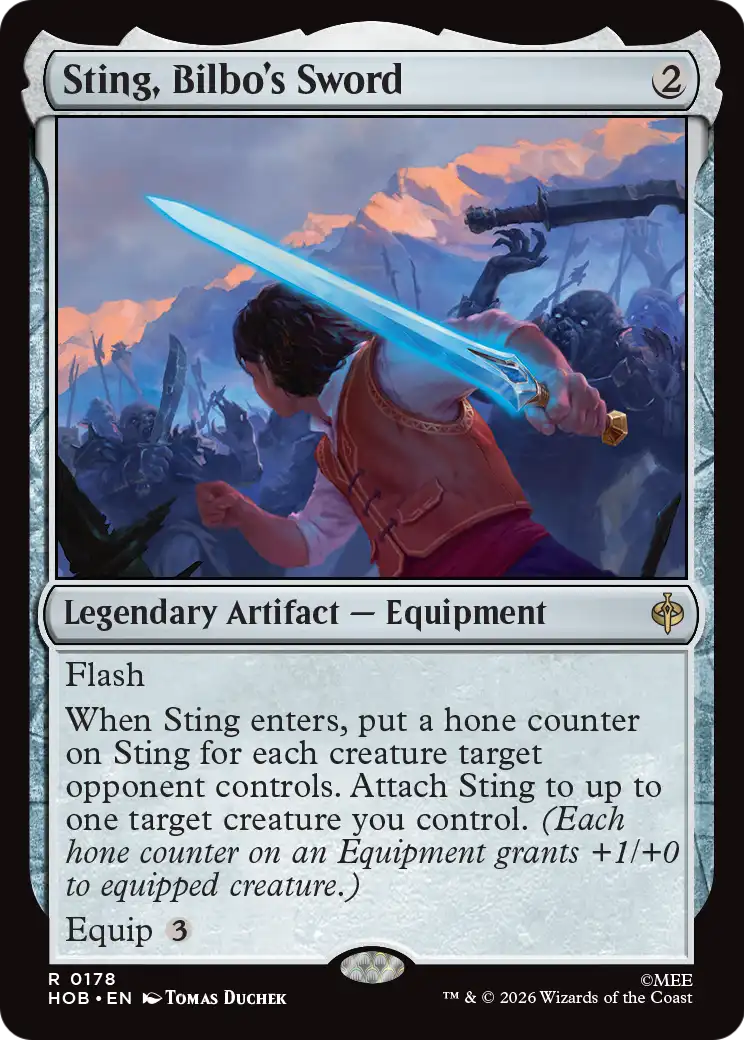 Sting, Bilbo's Sword [The Hobbit] | Gate City Games LLC