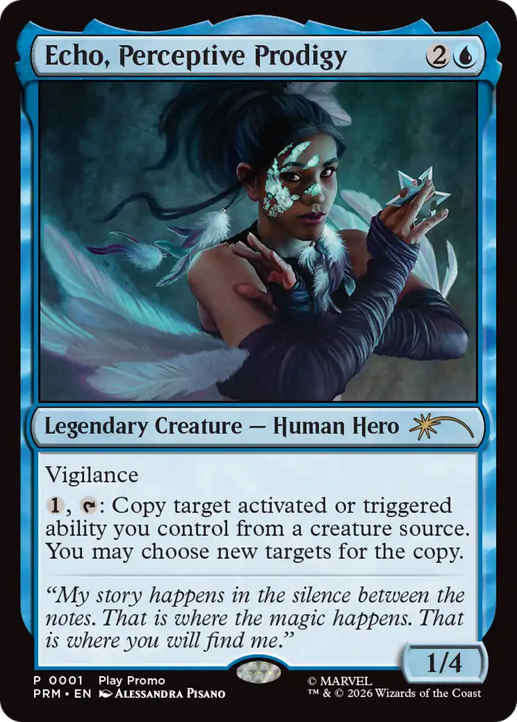 Echo, Perceptive Prodigy [Standard Showdown Promos] | Gate City Games LLC