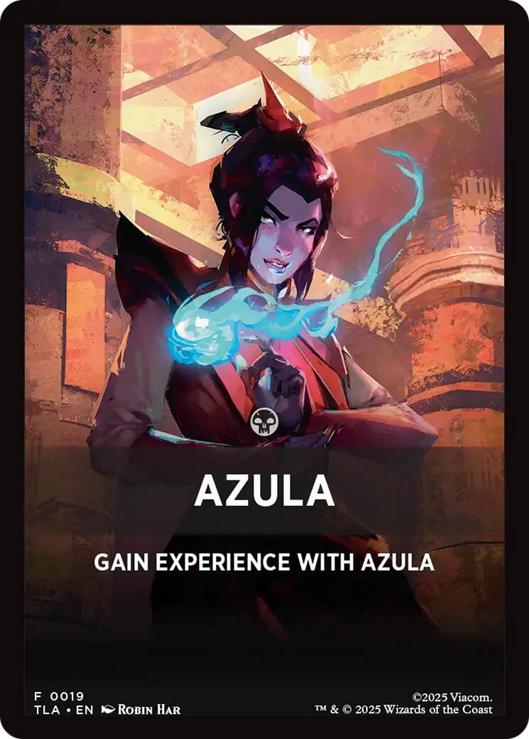 Azula Theme Card [Avatar: The Last Airbender Tokens] | Gate City Games LLC
