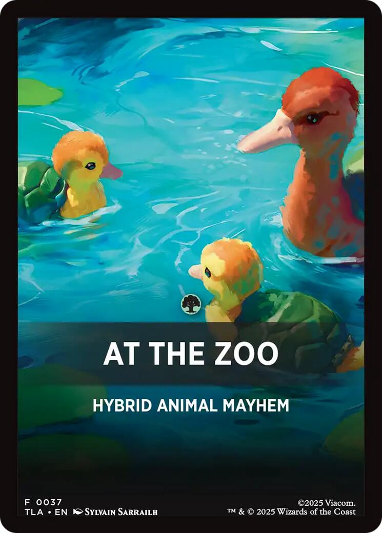 At The Zoo Theme Card [Avatar: The Last Airbender Tokens] | Gate City Games LLC