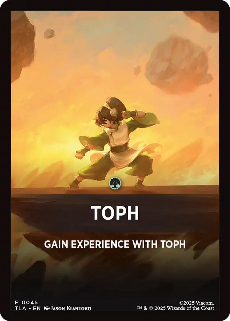 Toph Theme Card [Avatar: The Last Airbender Tokens] | Gate City Games LLC