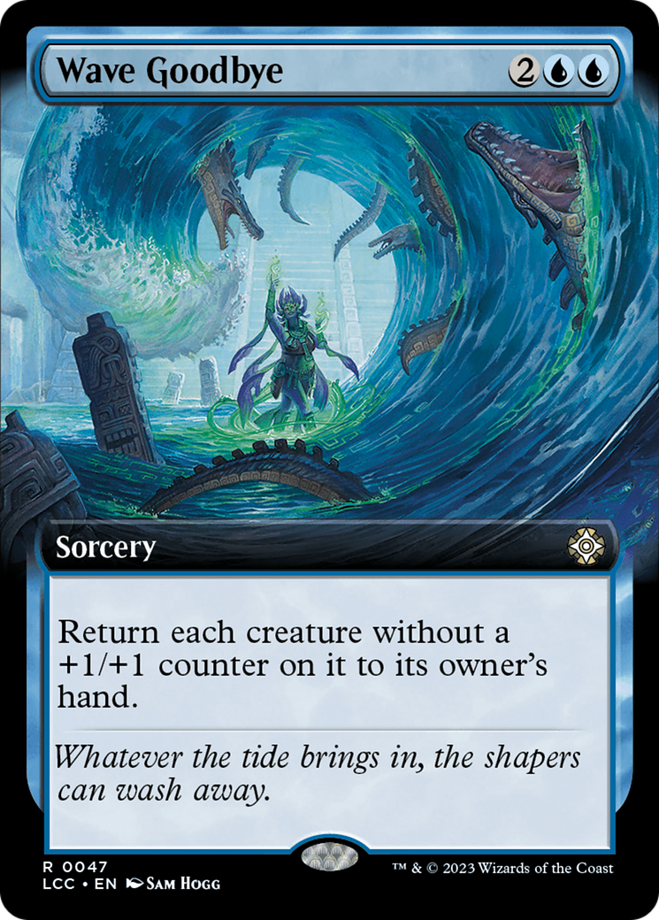 Wave Goodbye (Extended Art) [The Lost Caverns of Ixalan Commander] | Gate City Games LLC