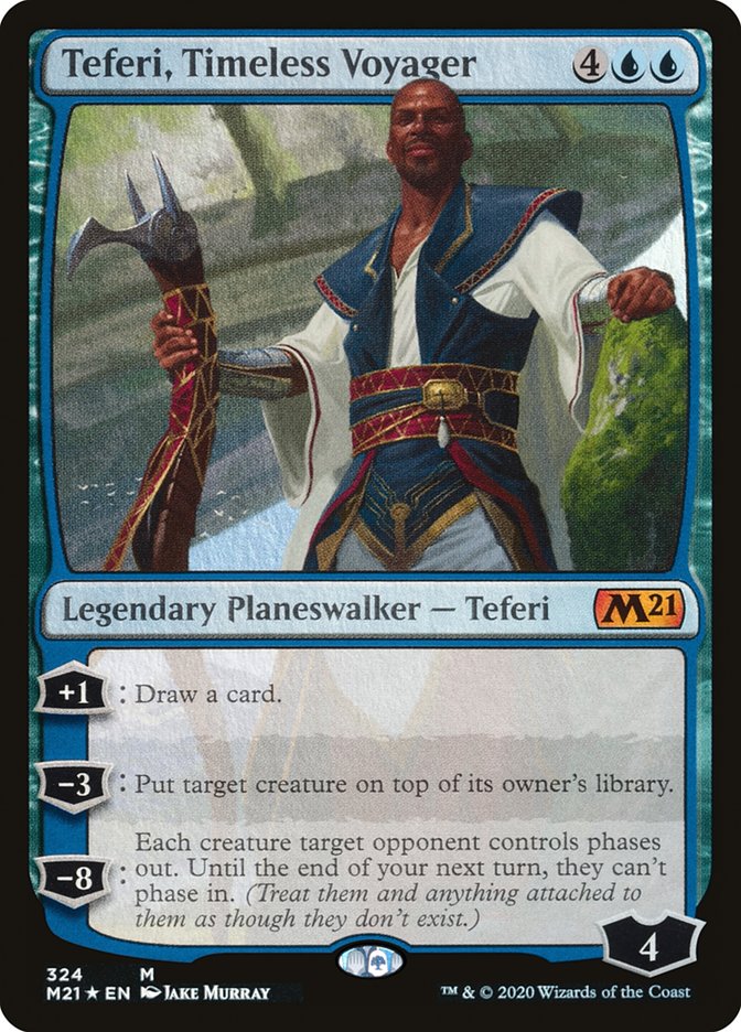 Teferi, Timeless Voyager [Core Set 2021] | Gate City Games LLC