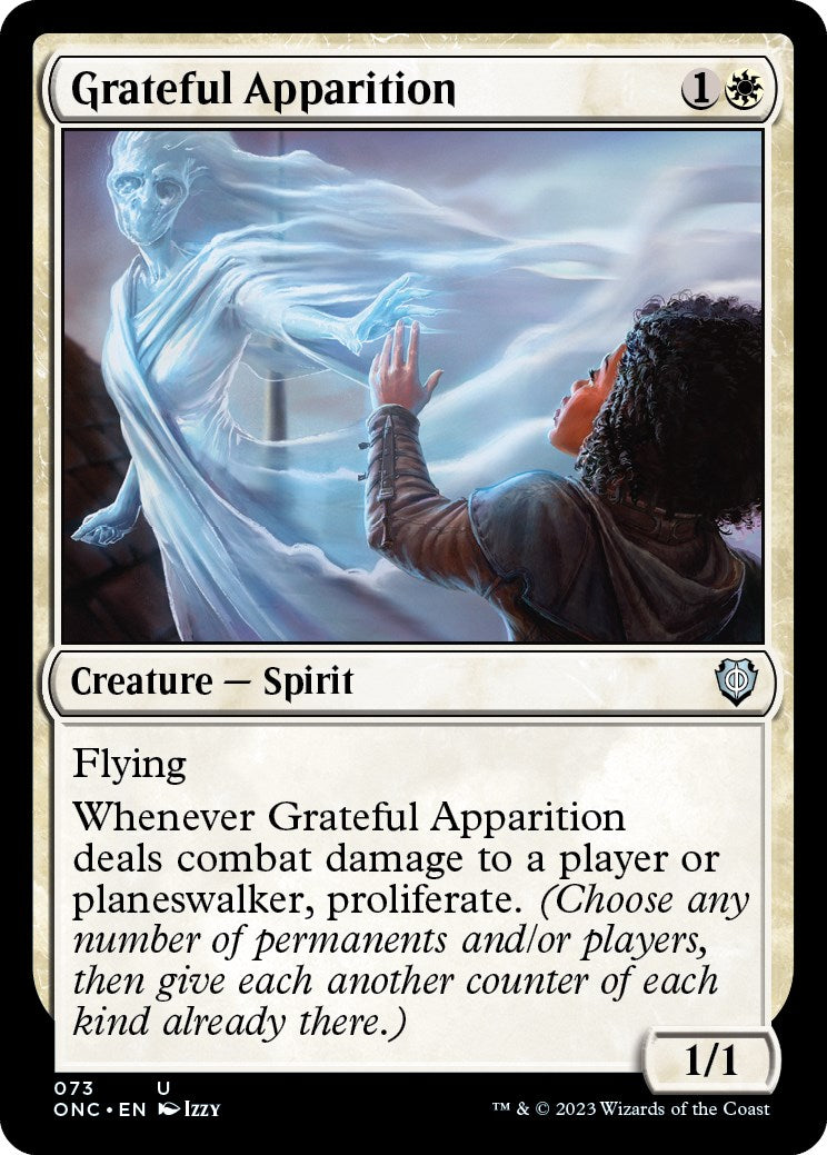 Grateful Apparition [Phyrexia: All Will Be One Commander] | Gate City Games LLC