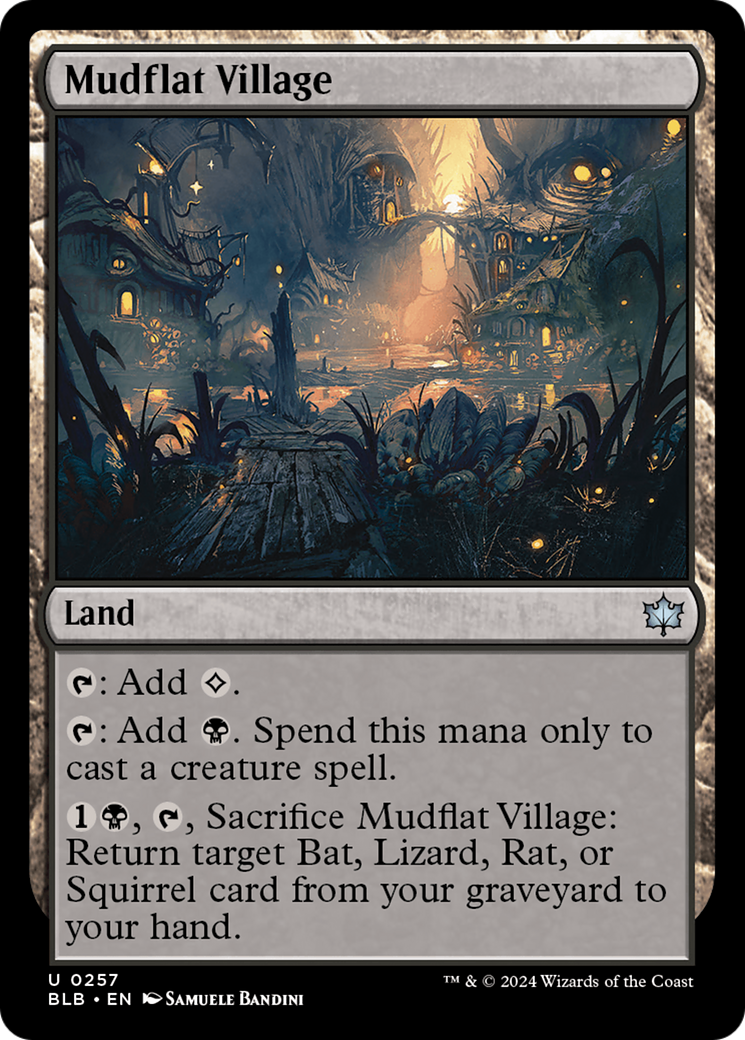 Mudflat Village [Bloomburrow] | Gate City Games LLC