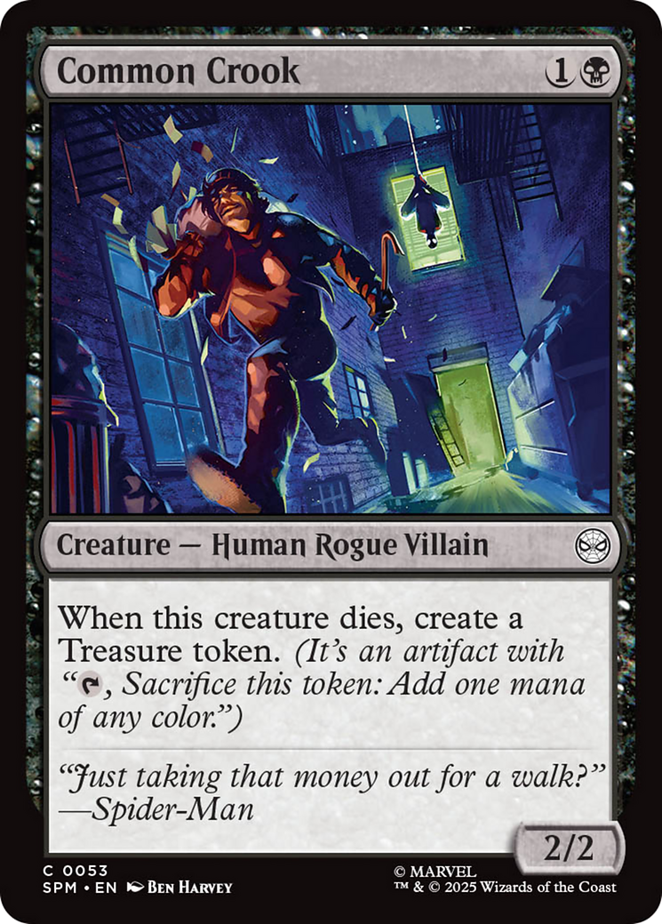 Common Crook [Marvel's Spider-Man] | Gate City Games LLC