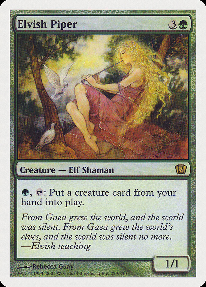Elvish Piper [Ninth Edition] | Gate City Games LLC