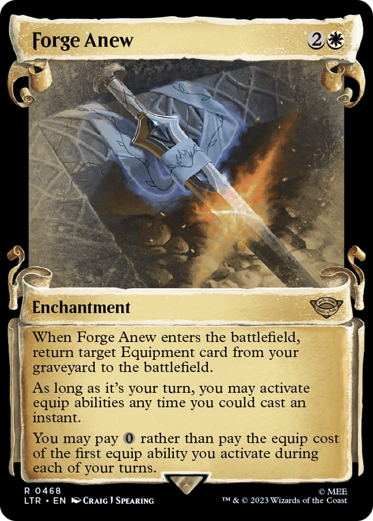 Forge Anew [The Lord of the Rings: Tales of Middle-Earth Showcase Scrolls] | Gate City Games LLC