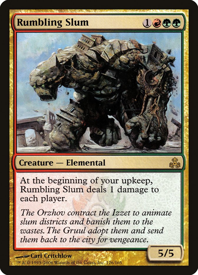 Rumbling Slum [Guildpact] | Gate City Games LLC