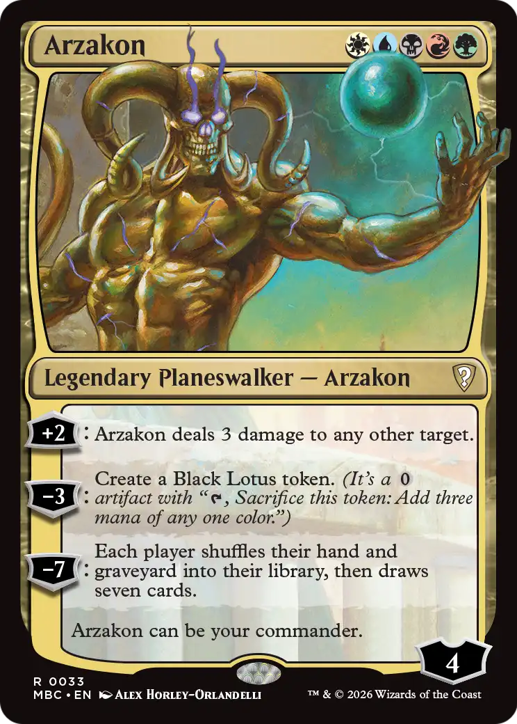 Arzakon [Mystery Booster: Commander Edition] | Gate City Games LLC