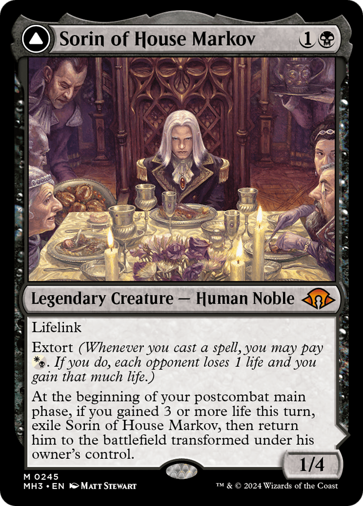 Sorin of House Markov // Sorin, Ravenous Neonate [Modern Horizons 3] | Gate City Games LLC