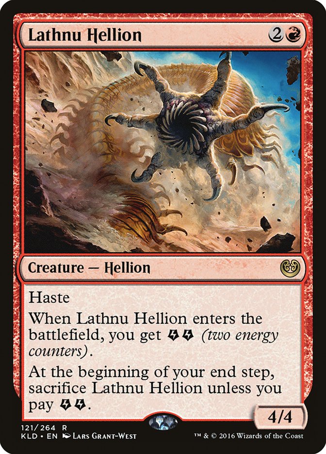 Lathnu Hellion [Kaladesh] | Gate City Games LLC