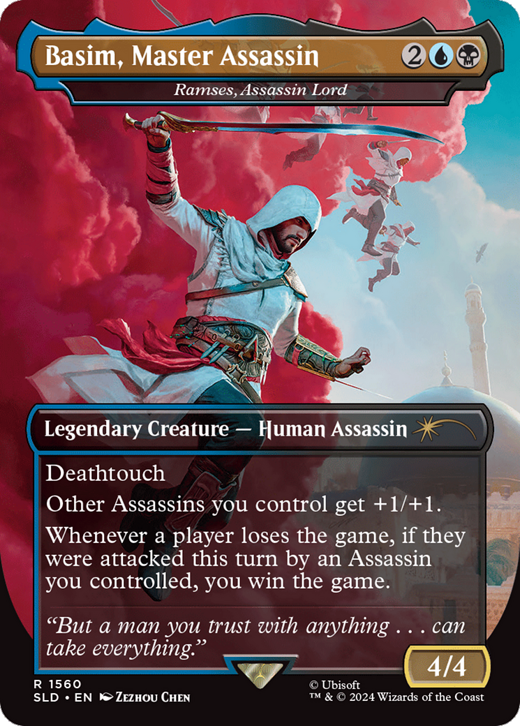 Basim, Master Assassin - Ramses, Assassin Lord (Rainbow Foil) [Secret Lair Drop Series] | Gate City Games LLC