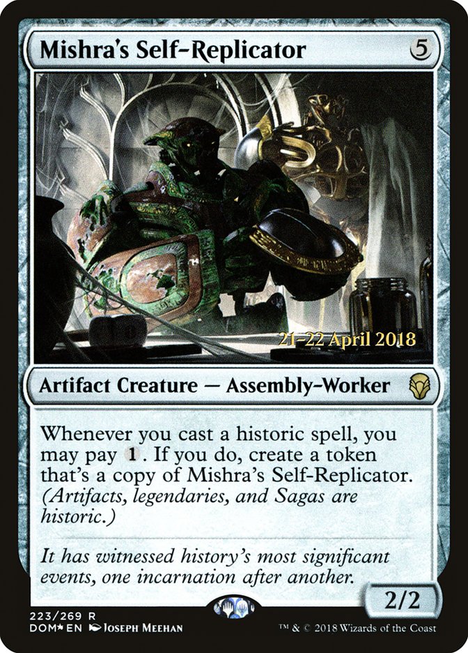 Mishra's Self-Replicator [Dominaria Prerelease Promos] | Gate City Games LLC