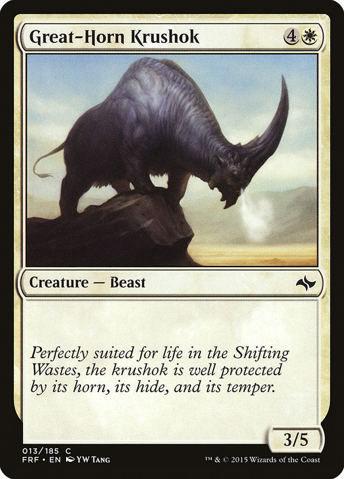Great-Horn Krushok [Fate Reforged] | Gate City Games LLC