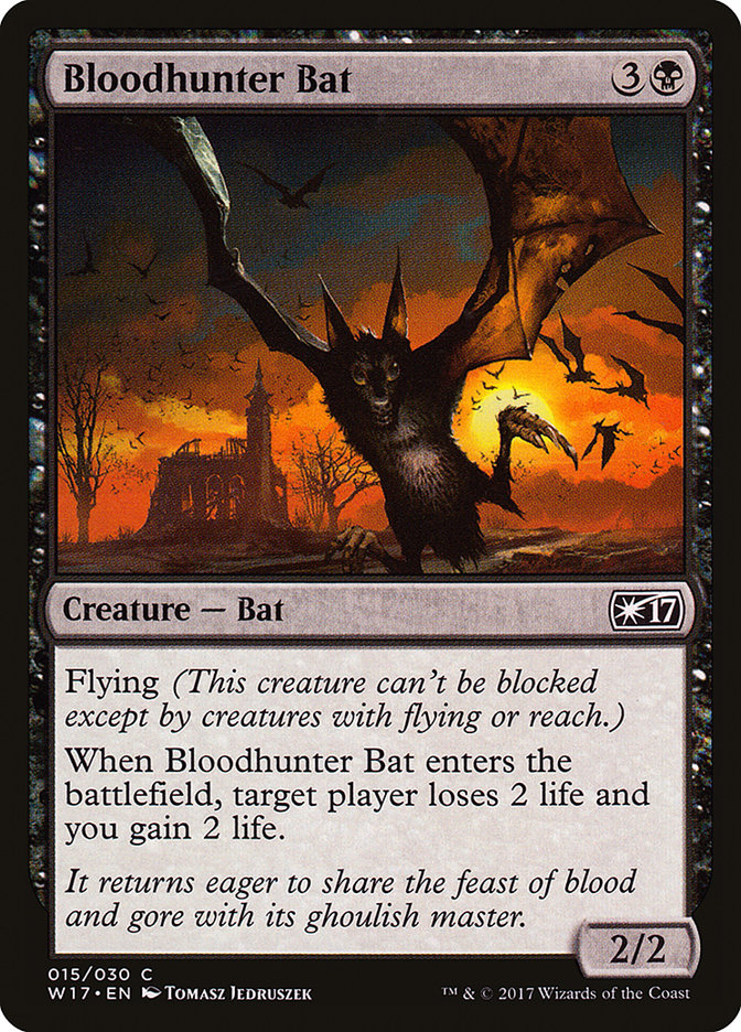 Bloodhunter Bat [Welcome Deck 2017] | Gate City Games LLC