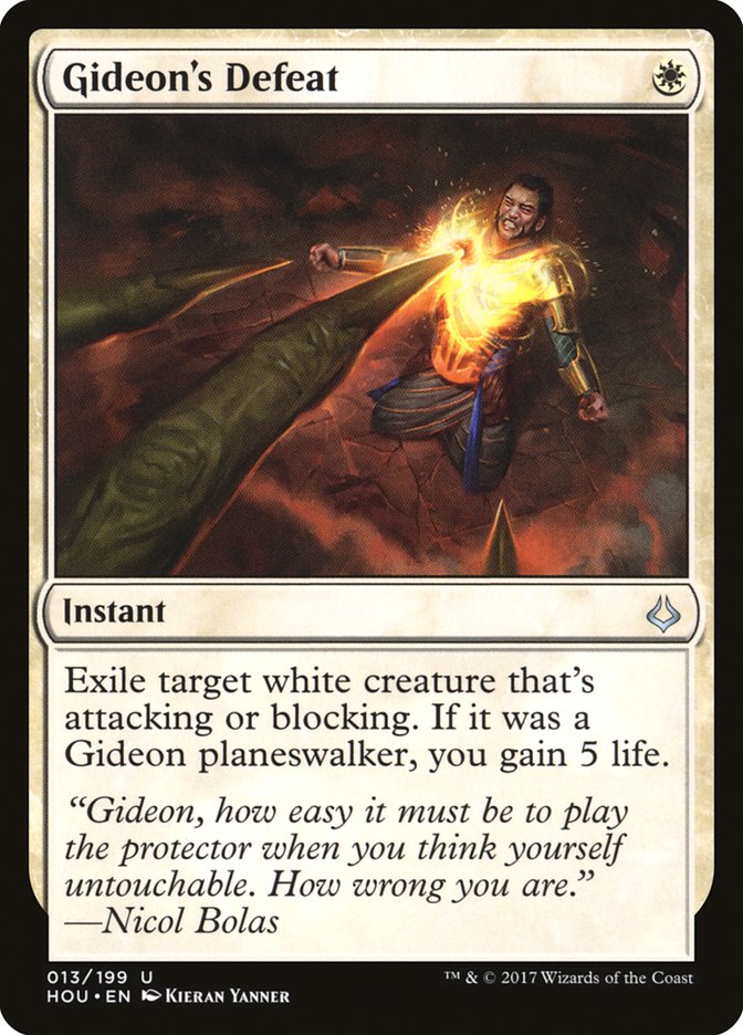 Gideon's Defeat [Hour of Devastation] | Gate City Games LLC