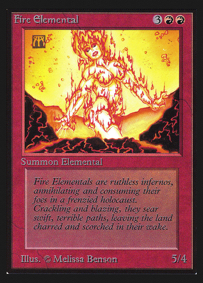 Fire Elemental [International Collectors' Edition] | Gate City Games LLC