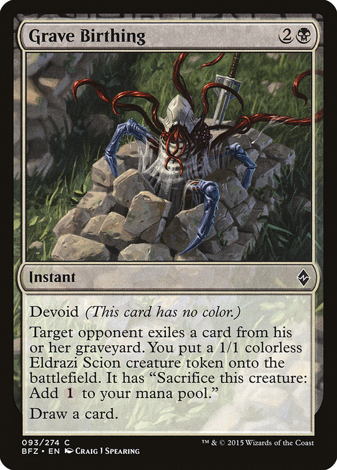 Grave Birthing [Battle for Zendikar] | Gate City Games LLC