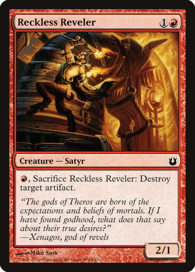Reckless Reveler [Born of the Gods] | Gate City Games LLC