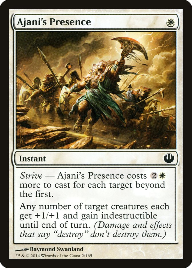 Ajani's Presence [Journey into Nyx] | Gate City Games LLC