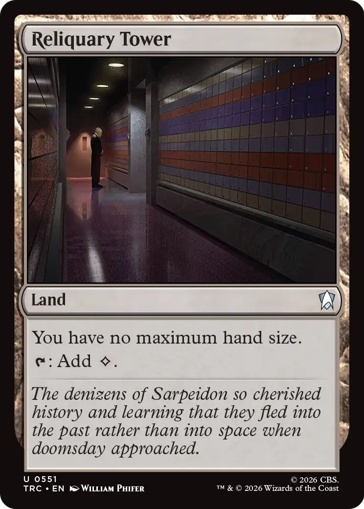 Reliquary Tower (Surge Foil) [Star Trek Commander] | Gate City Games LLC