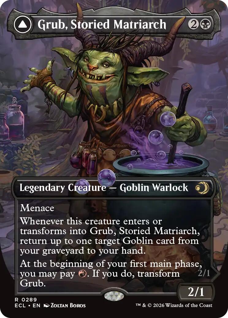 Grub, Storied Matriarch (Borderless) [Lorwyn Eclipsed] | Gate City Games LLC