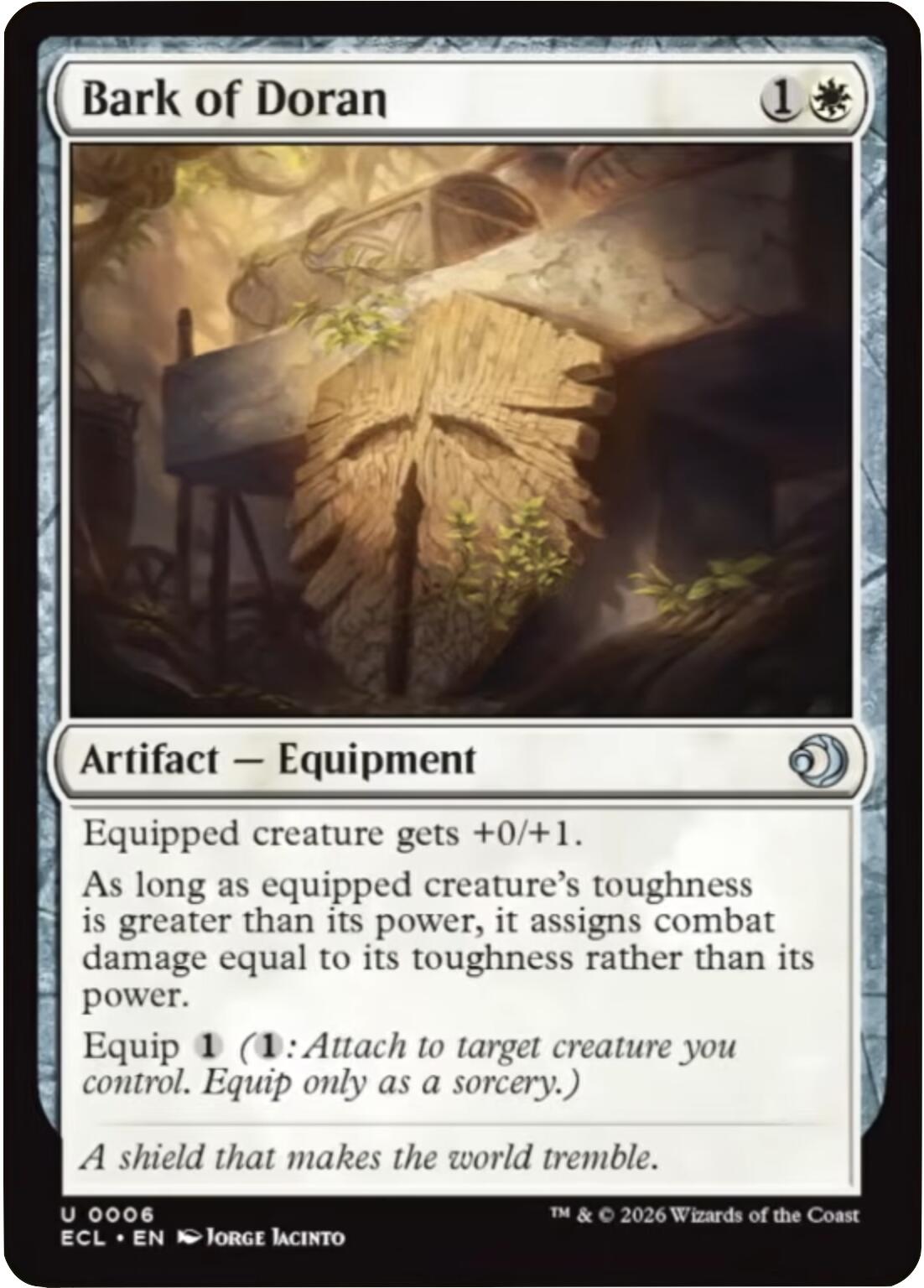 Bark of Doran [Lorwyn Eclipsed] | Gate City Games LLC