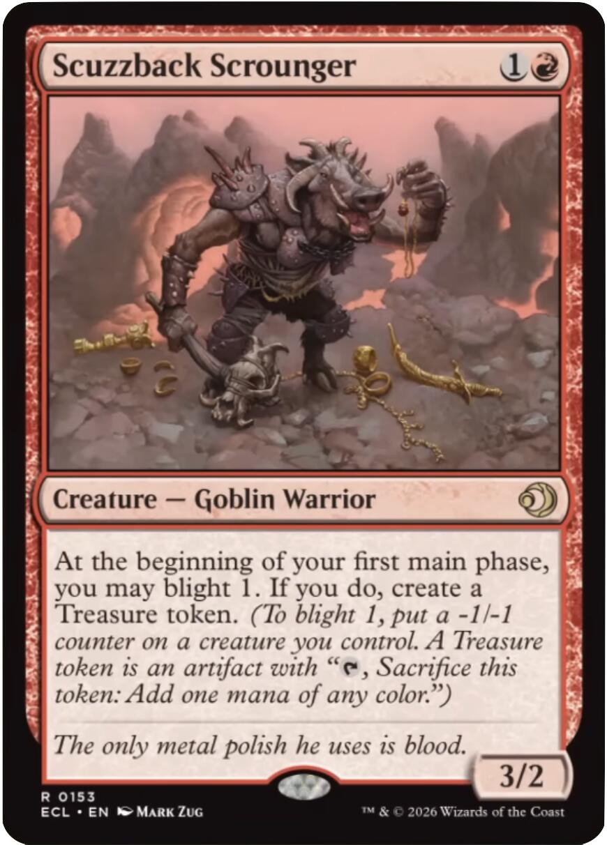 Scuzzback Scrounger [Lorwyn Eclipsed] | Gate City Games LLC