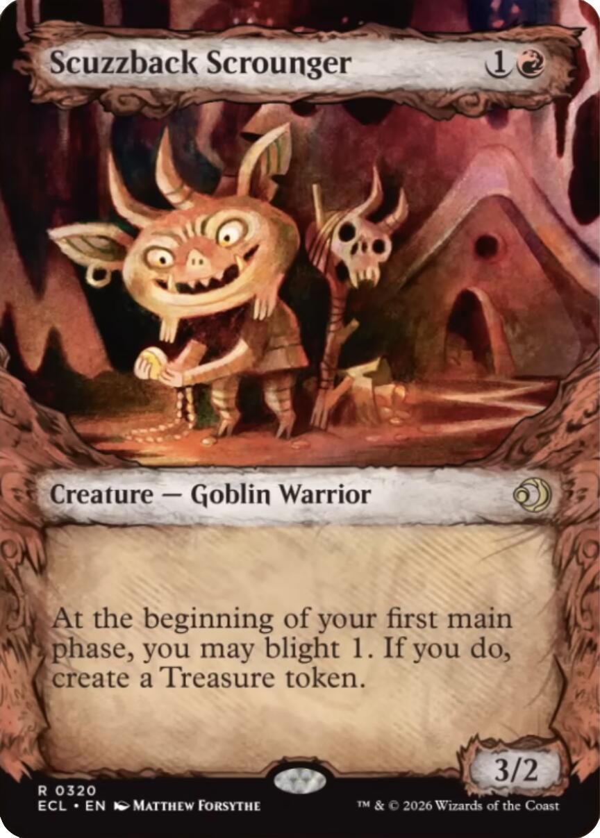 Scuzzback Scrounger (Showcase) [Lorwyn Eclipsed] | Gate City Games LLC