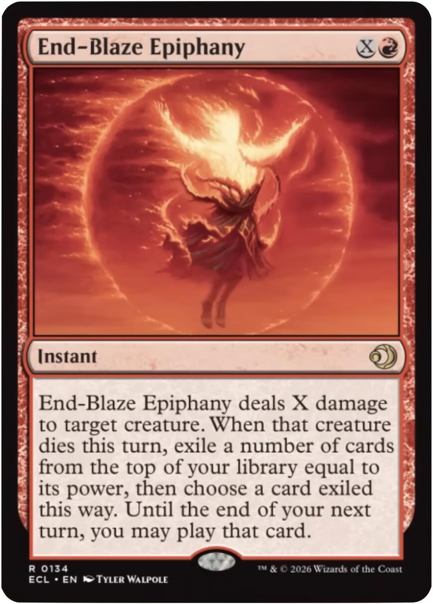 End-Blaze Epiphany [Lorwyn Eclipsed] | Gate City Games LLC