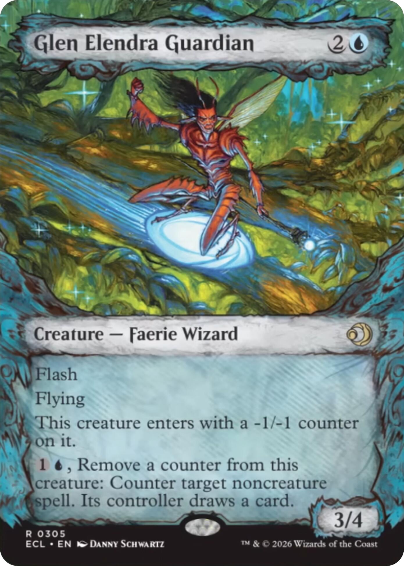 Glen Elendra Guardian (0305) (Showcase) [Lorwyn Eclipsed] | Gate City Games LLC