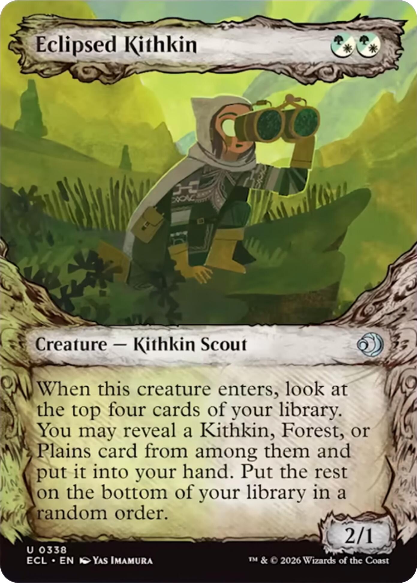 Eclipsed Kithkin (Showcase) [Lorwyn Eclipsed] | Gate City Games LLC
