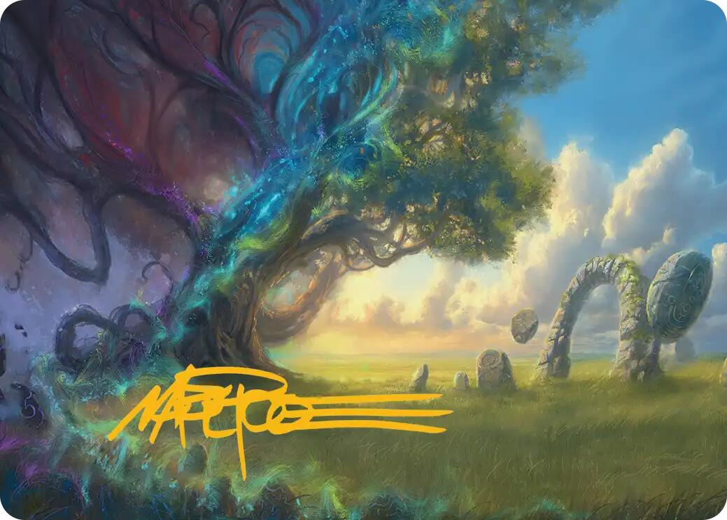 Morningtide's Light Art Card (Gold-Stamped Signature) [Lorwyn Eclipsed Art Series] | Gate City Games LLC