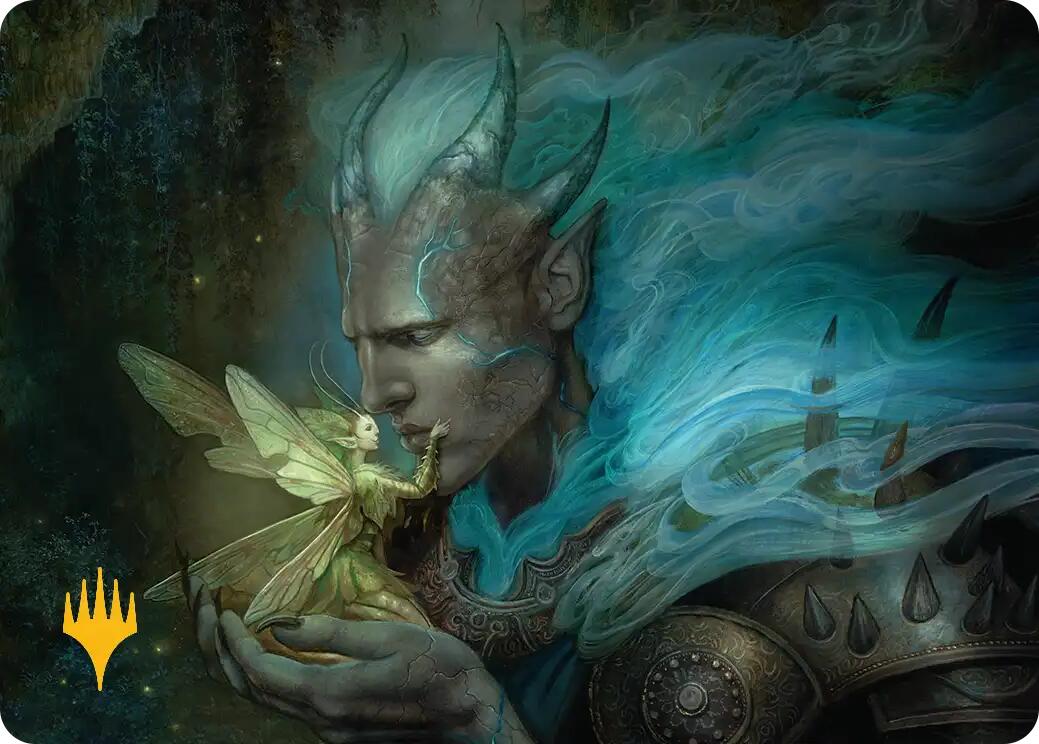 Run Away Together Art Card (Gold-Stamped Planeswalker Symbol) [Lorwyn Eclipsed Art Series] | Gate City Games LLC