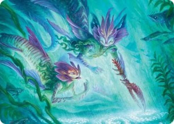 Silvergill Mentor Art Card [Lorwyn Eclipsed Art Series] | Gate City Games LLC