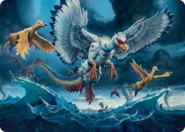 Sunderflock Art Card [Lorwyn Eclipsed Art Series] | Gate City Games LLC
