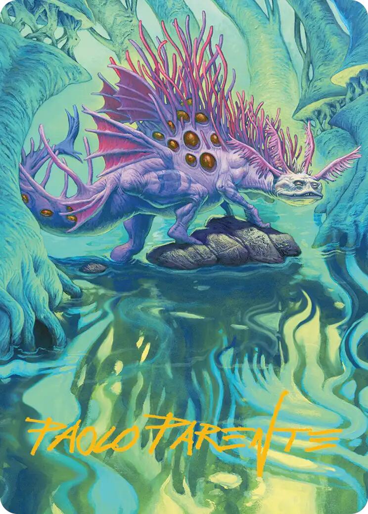 Wistfulness Art Card (Gold-Stamped Signature) [Lorwyn Eclipsed Art Series] | Gate City Games LLC