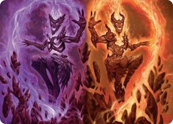 Fire Covenant Art Card [Lorwyn Eclipsed Art Series] | Gate City Games LLC