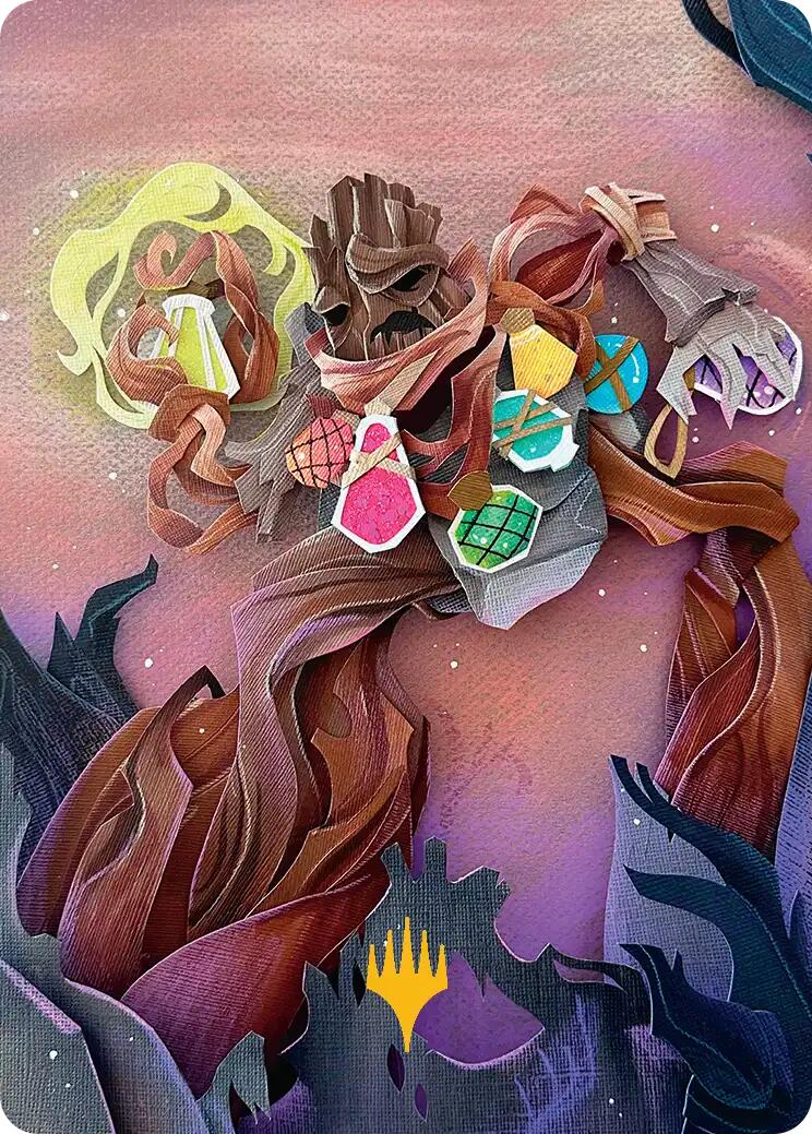 Painter's Servant Art Card (Gold-Stamped Planeswalker Symbol) [Lorwyn Eclipsed Art Series] | Gate City Games LLC