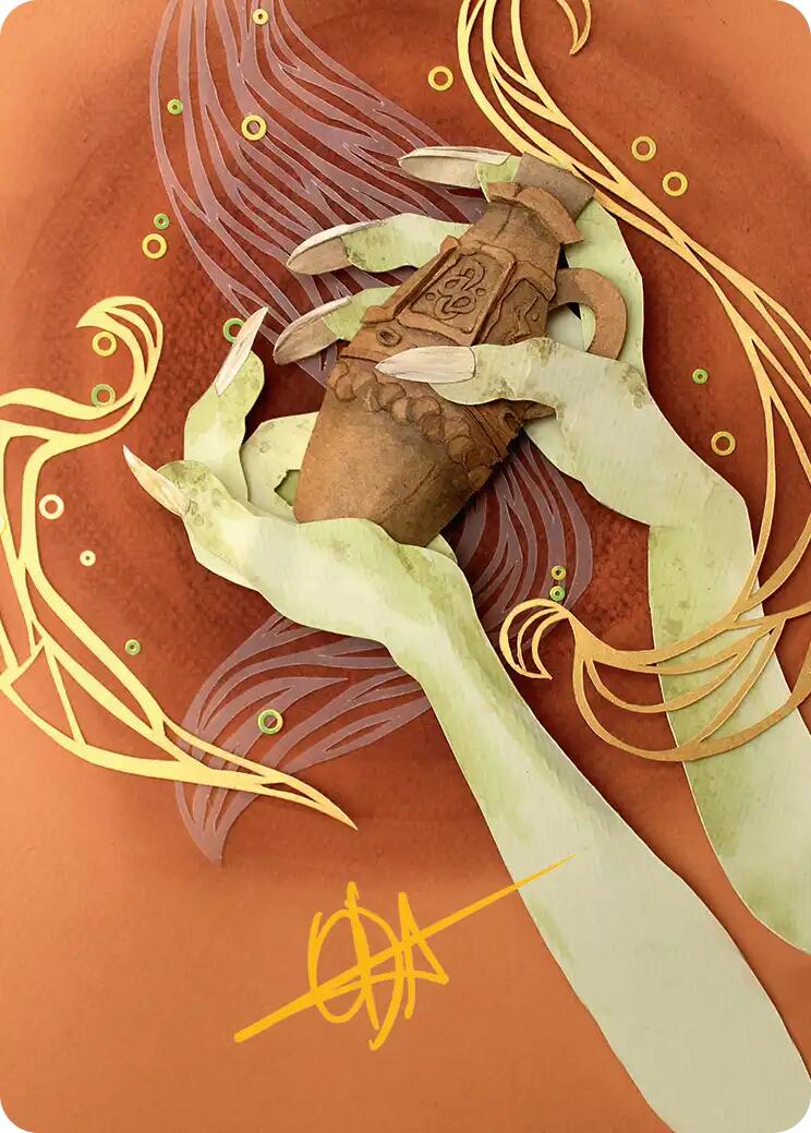 Thousand-Year Elixir Art Card (Gold-Stamped Signature) [Lorwyn Eclipsed Art Series] | Gate City Games LLC