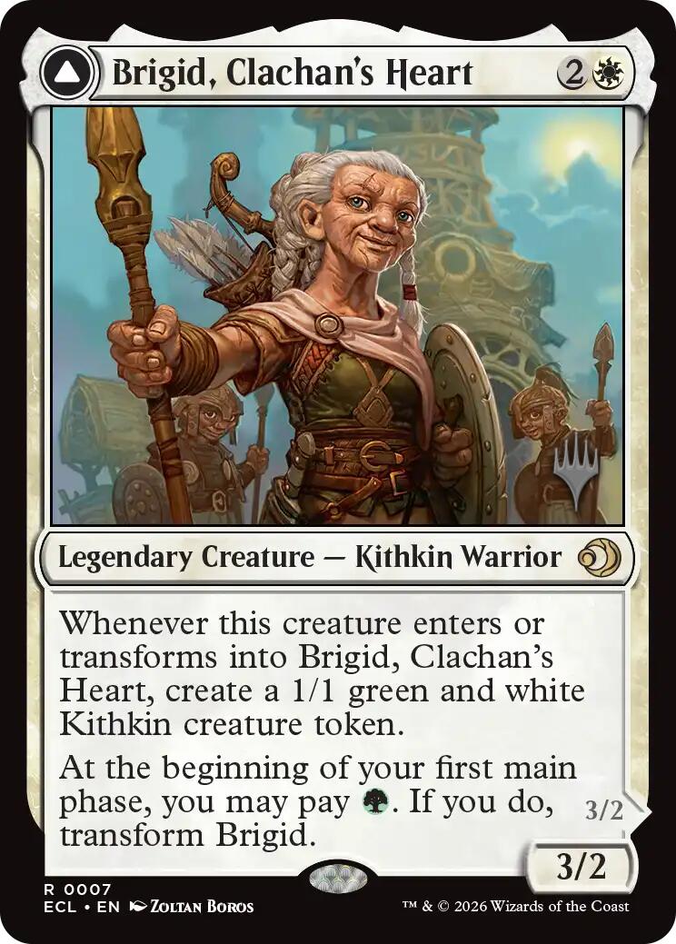 Brigid, Clachan's Heart [Lorwyn Eclipsed Promos] | Gate City Games LLC