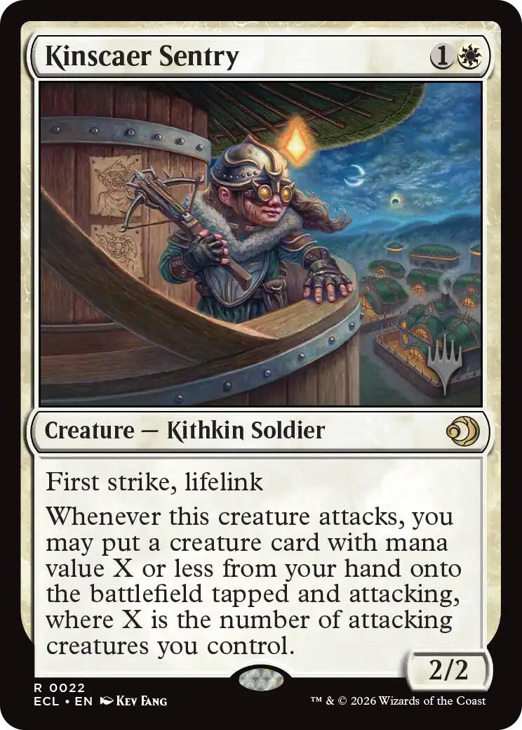 Kinscaer Sentry [Lorwyn Eclipsed Promos] | Gate City Games LLC