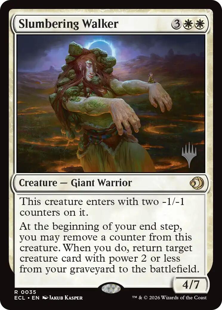 Slumbering Walker [Lorwyn Eclipsed Promos] | Gate City Games LLC