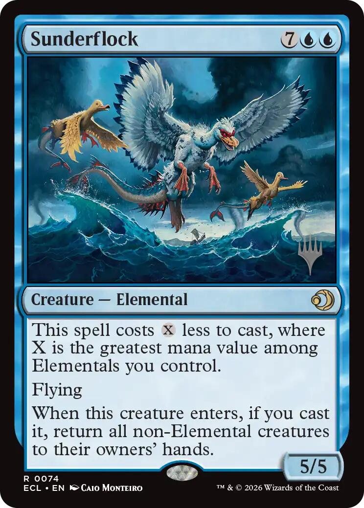 Sunderflock [Lorwyn Eclipsed Promos] | Gate City Games LLC
