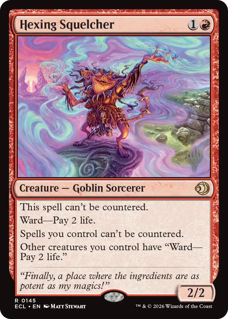 Hexing Squelcher [Lorwyn Eclipsed Promos] | Gate City Games LLC