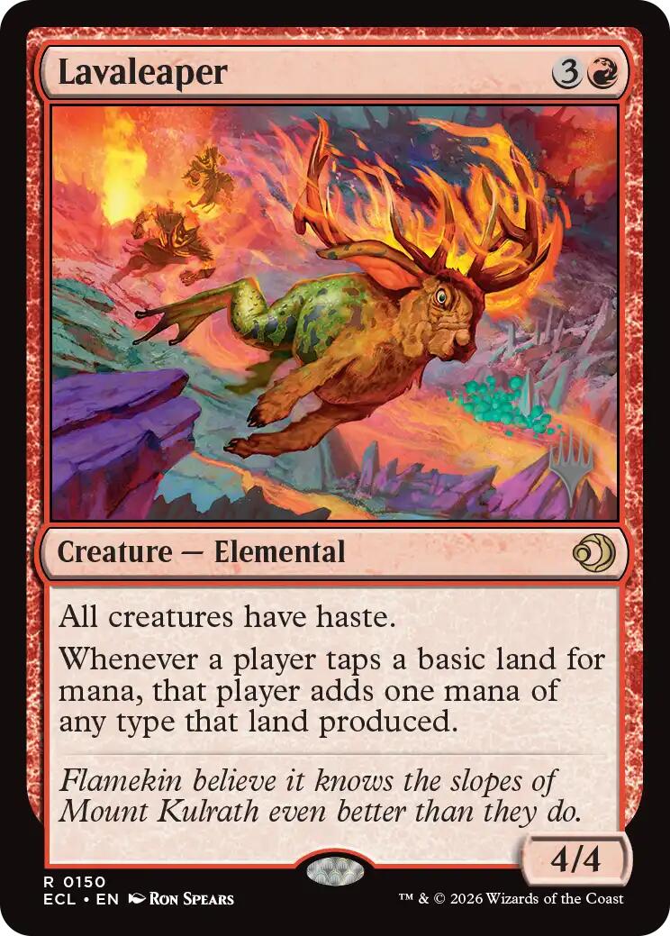 Lavaleaper [Lorwyn Eclipsed Promos] | Gate City Games LLC