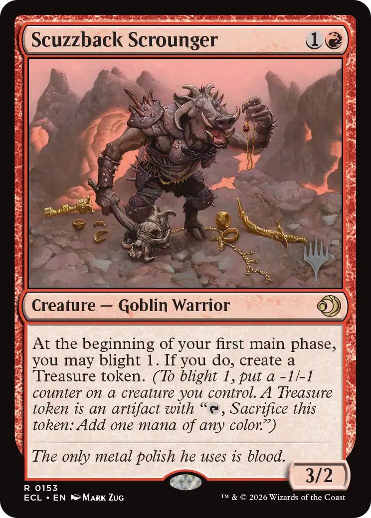 Scuzzback Scrounger [Lorwyn Eclipsed Promos] | Gate City Games LLC