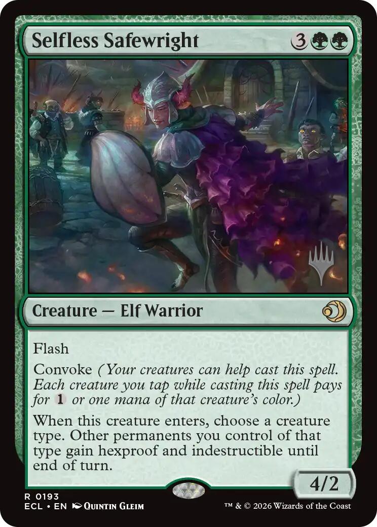 Selfless Safewright [Lorwyn Eclipsed Promos] | Gate City Games LLC